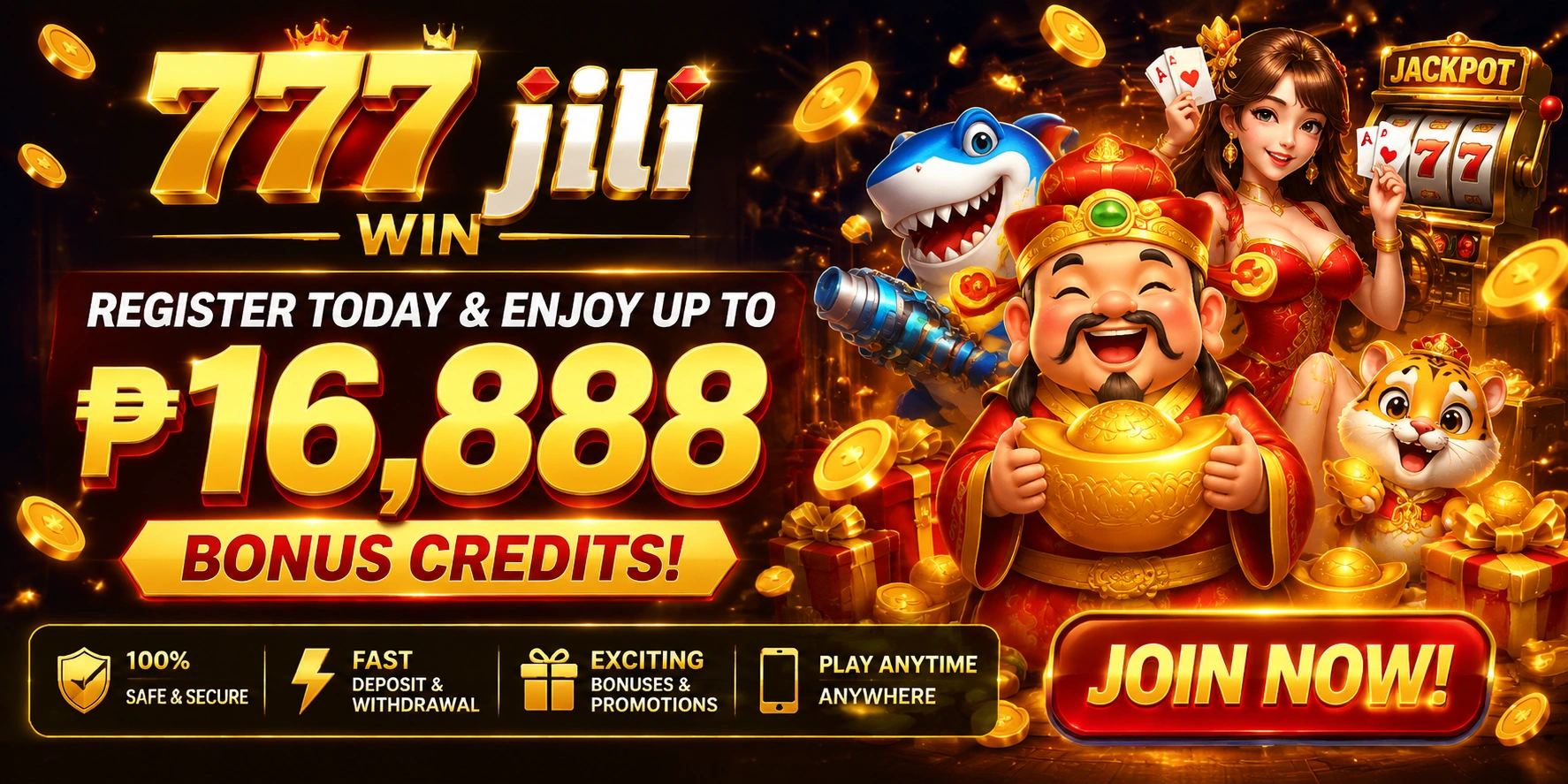 Casino bonus banner with Philippine peso promotion